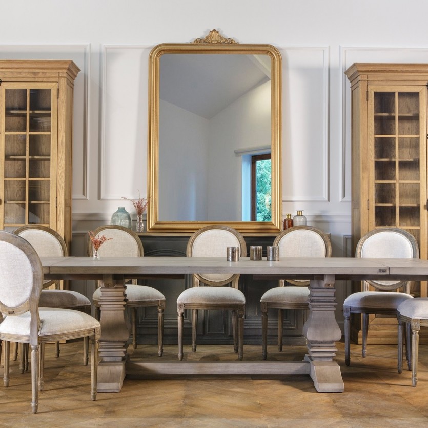 Miroir doré Amandine en bois