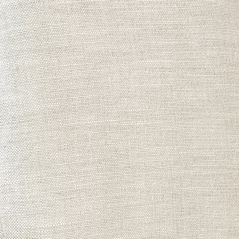 ALIX - Fauteuil de table avec accoudoirs style moderne en bois massif et tissu lin premium, 1 place