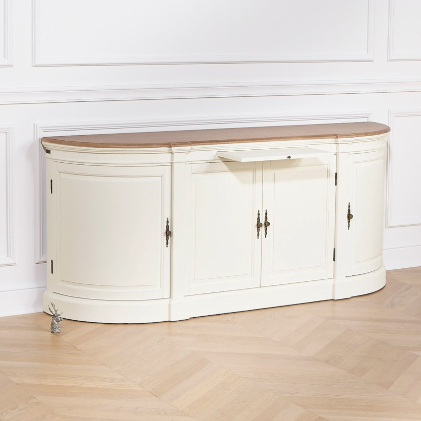 JOSEPHINE - Romantic dining room sideboard, 4 doors, FSC® certified wood