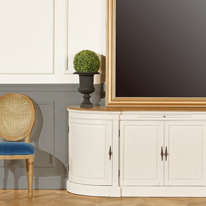 JOSEPHINE - Romantic dining room sideboard, 4 doors, FSC® certified wood