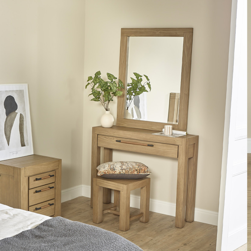 Grand miroir MEGÈVE – Style contemporain en pin, bois certifié FSC®