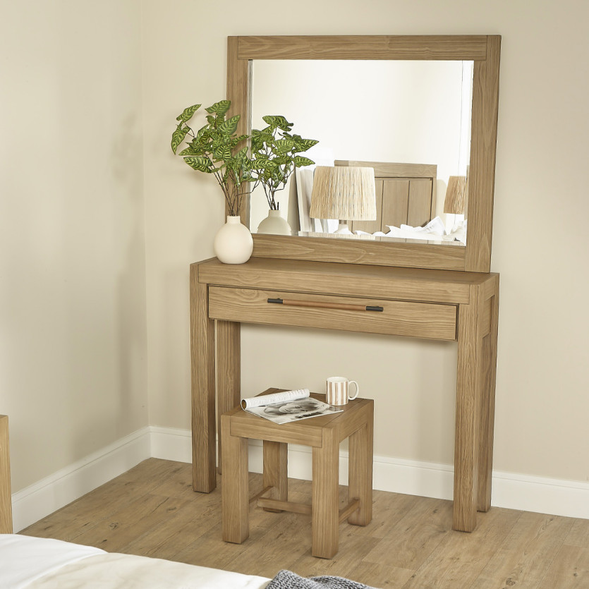 Grand miroir MEGÈVE – Style contemporain en pin, bois certifié FSC®