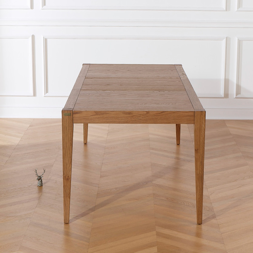 Table à manger extensible MONTANA 1R227 - Style moderne en chêne, 8/10 couverts, 167-227 x 92 cm