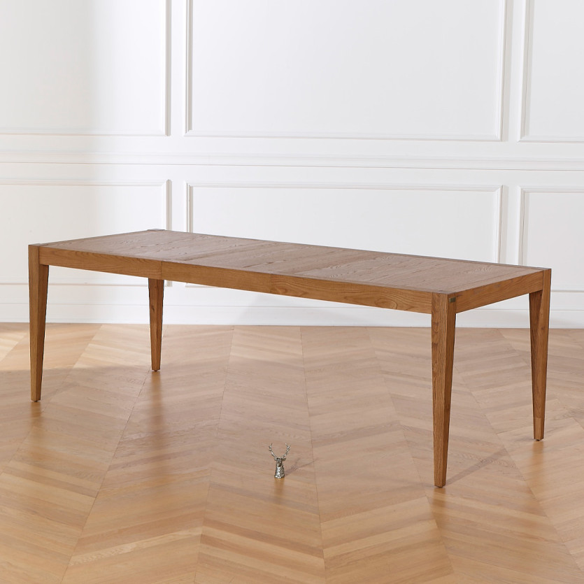 Table à manger extensible MONTANA 1R227 - Style moderne en chêne, 8/10 couverts, 167-227 x 92 cm