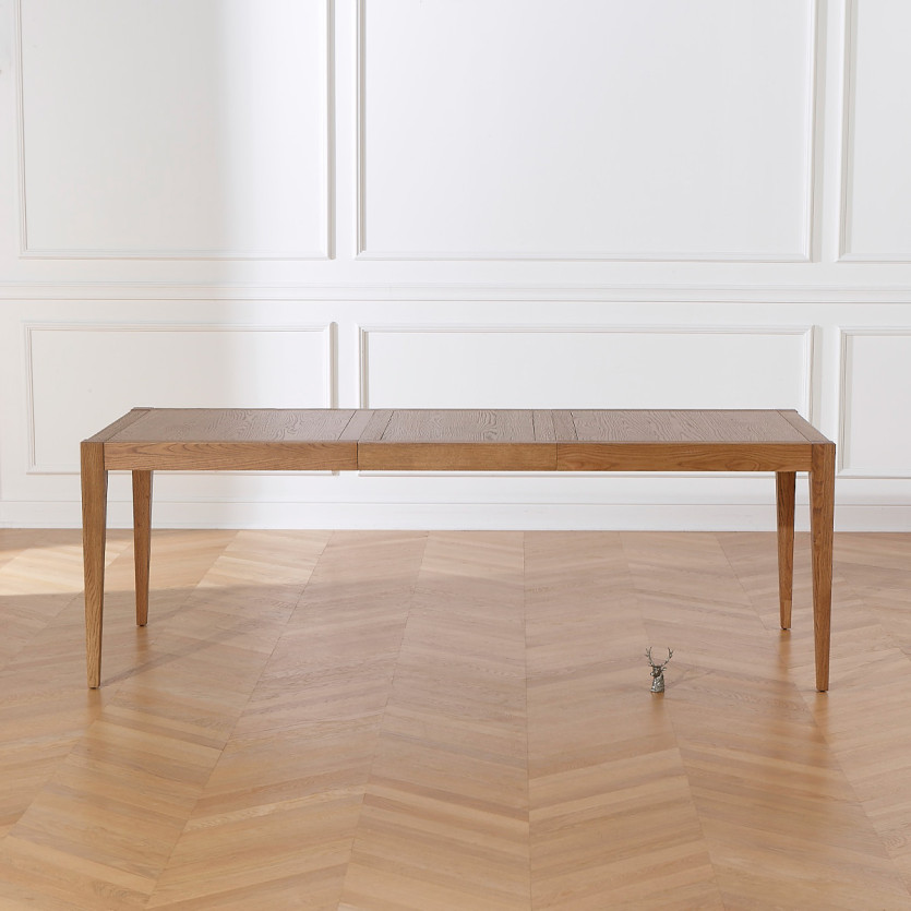 Table à manger extensible MONTANA 1R227 - Style moderne en chêne, 8/10 couverts, 167-227 x 92 cm