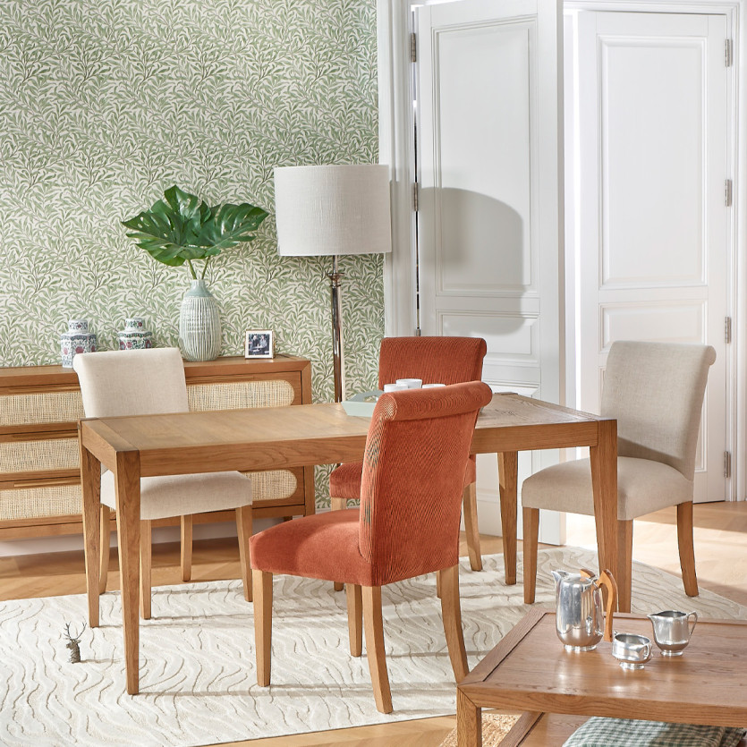 Table à manger extensible MONTANA 1R227 - Style moderne en chêne, 8/10 couverts, 167-227 x 92 cm