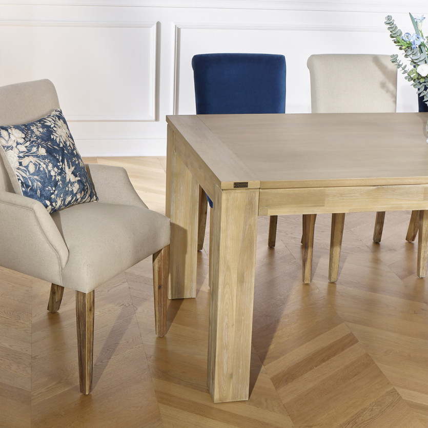Uitschuifbare eettafel ENZO - Moderne stijl, vlinderblad, 8/10 personen