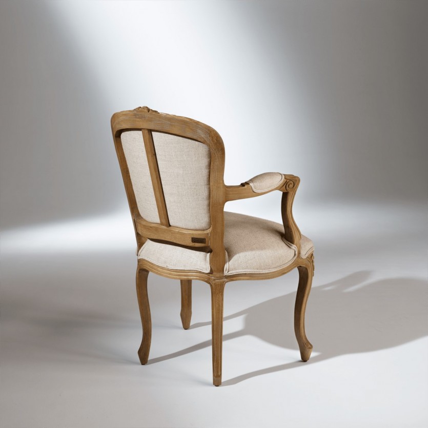 Fauteuil cabriolet style louis XV