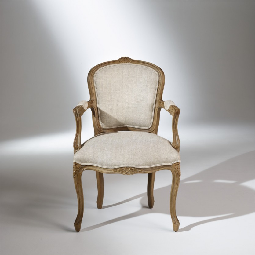 Fauteuil cabriolet style louis XV