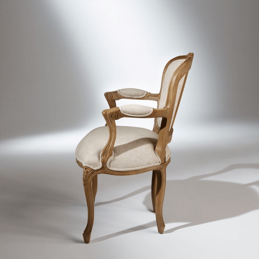 Fauteuil cabriolet style louis XV