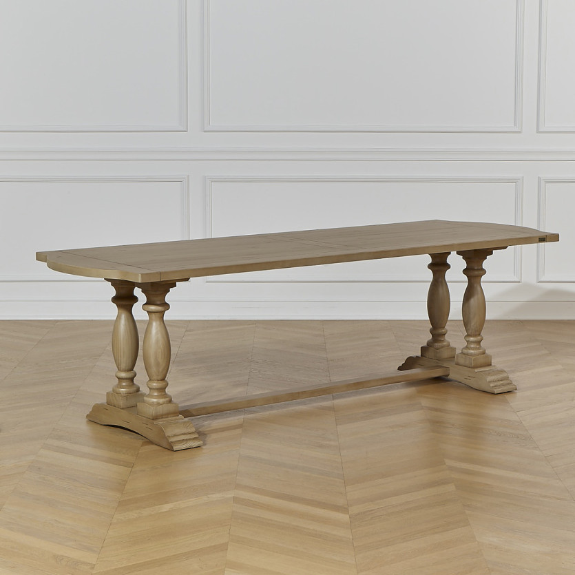 Table à manger JOHNSON – Style contemporain en bois, 8 couverts, bois certifié FSC®