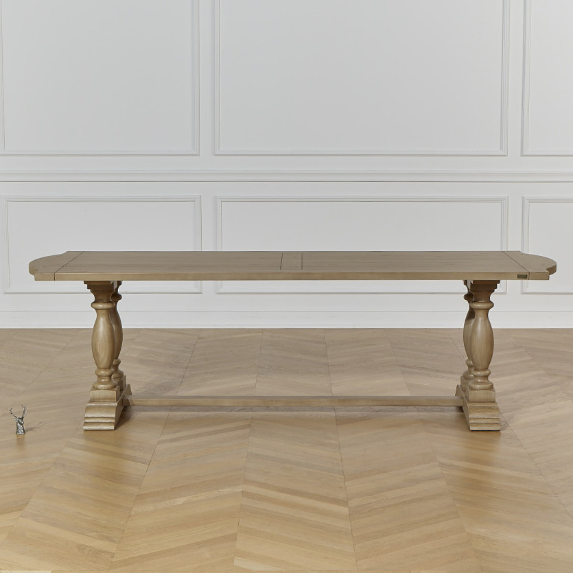 Table à manger JOHNSON – Style contemporain en bois, 8 couverts, bois certifié FSC®