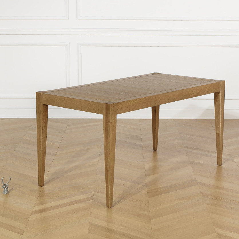 MONTANA S Fixed Dining Table - Modern style in oak, 6 seats, 150 x 78 cm