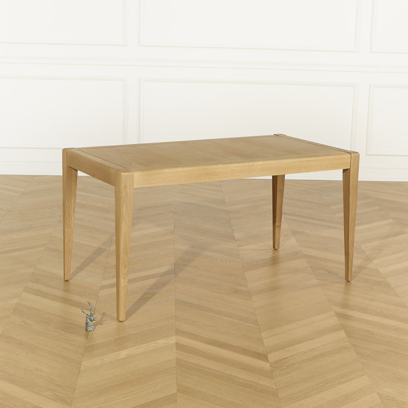 TENNESSEE S150 Fixed Dining Table - Modern style in oak, 6 seats, 150 x 78 cm