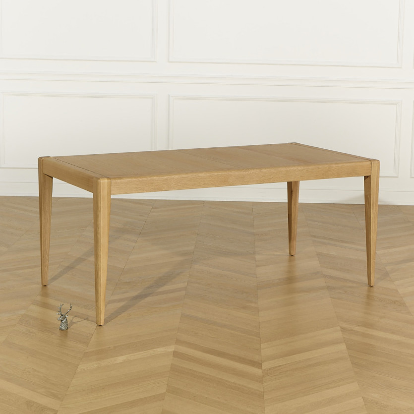 TENNESSEE M180 Fixed Dining Table - Modern style in oak, 8 seats, 180 x 90 cm