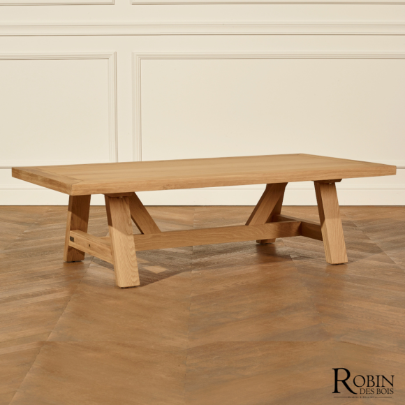 ANNISTON  - Table basse en chêne
