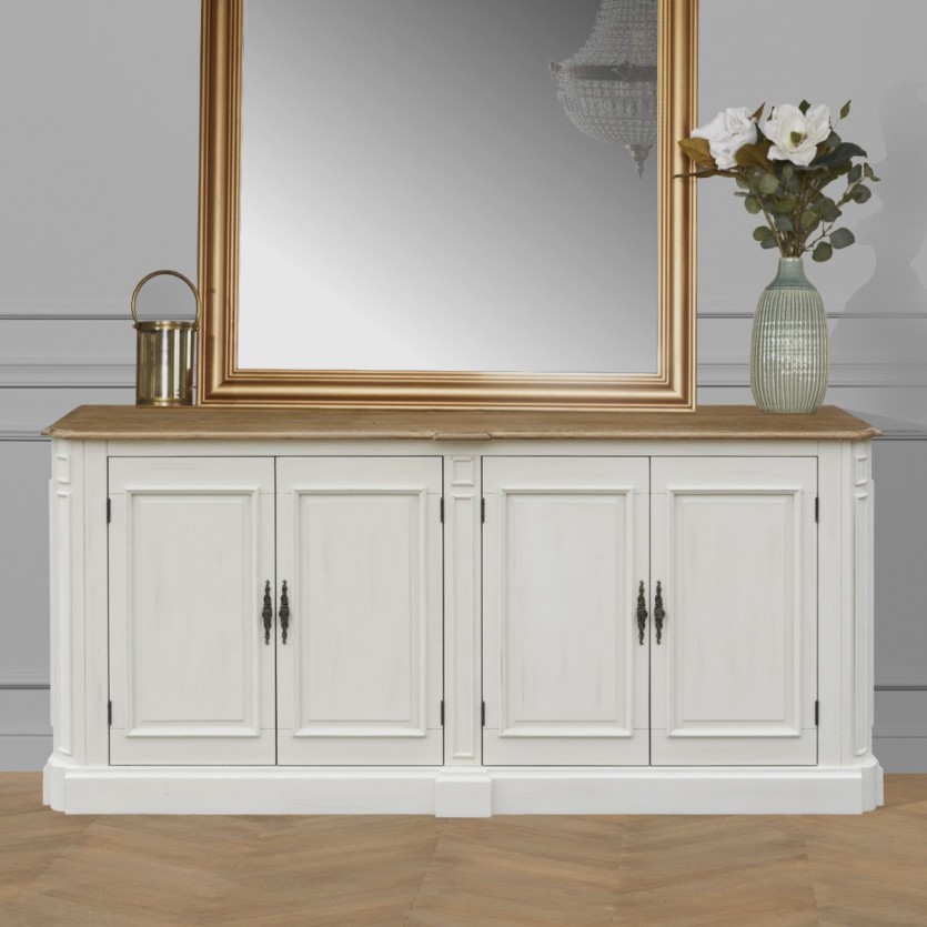 Buffet salon blanc Arthemise