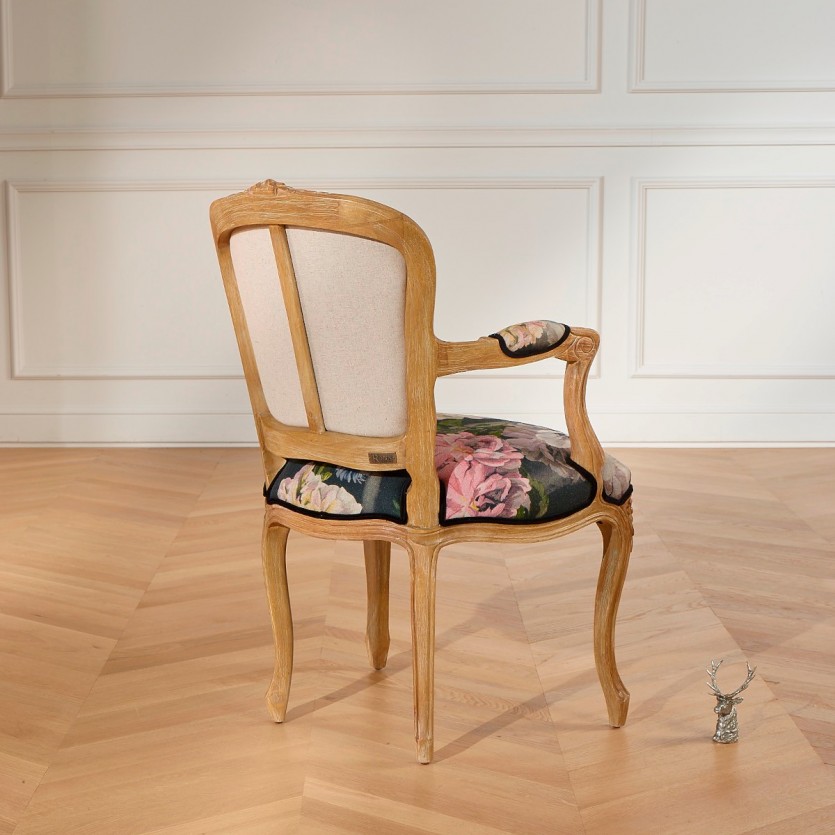 Fauteuil cabriolet, LOUVRE GRAPHITE