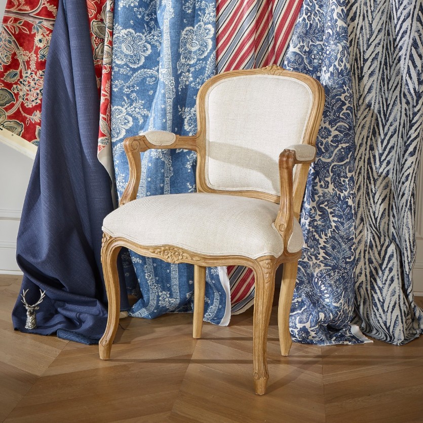 Fauteuil cabriolet style louis XV