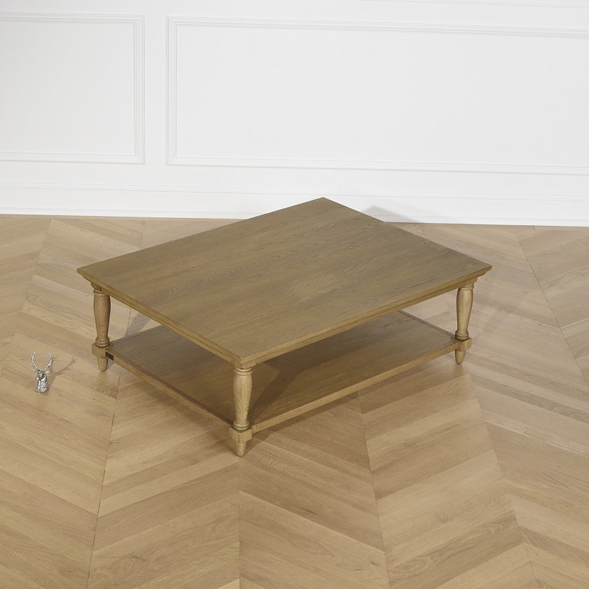 Grande table basse en chene EDINBURGH