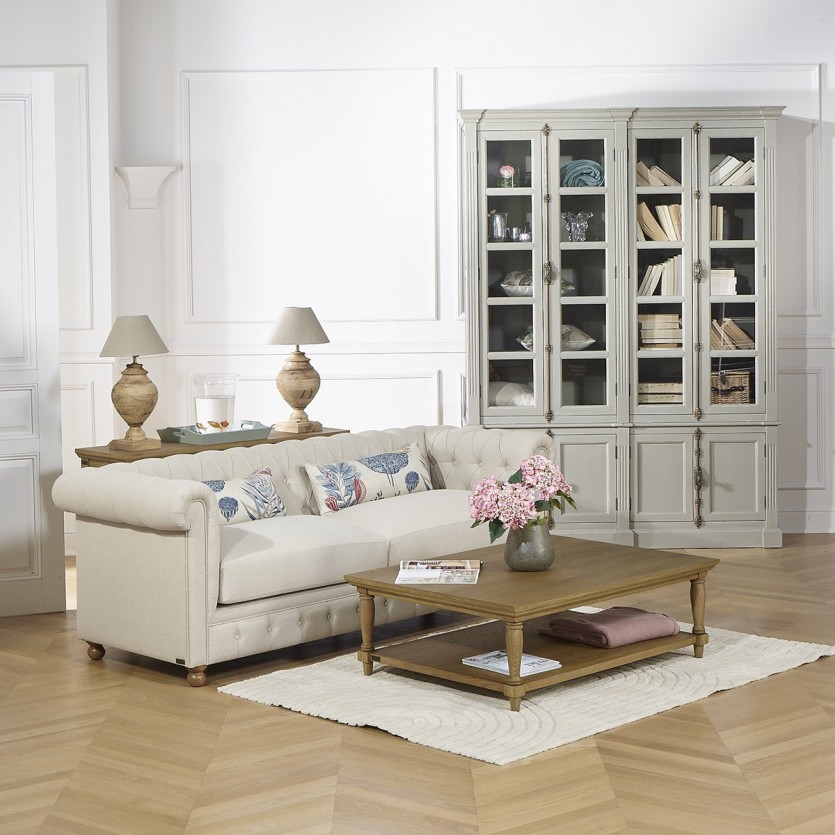 Grande table basse en chene EDINBURGH