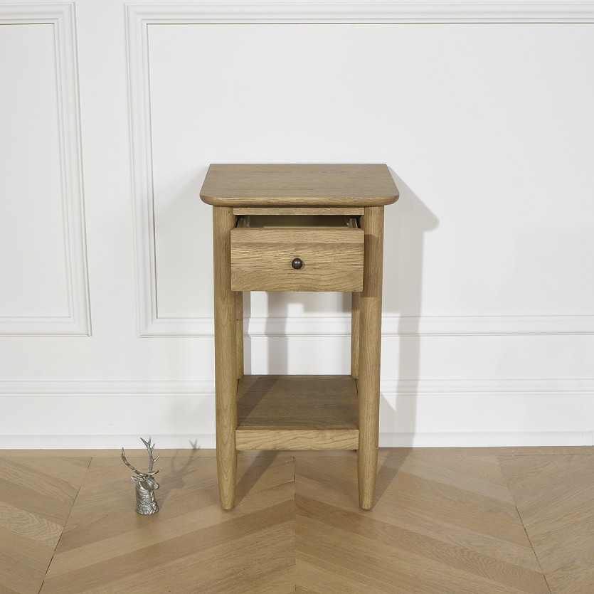 table de chevet bois scandinave SKYE
