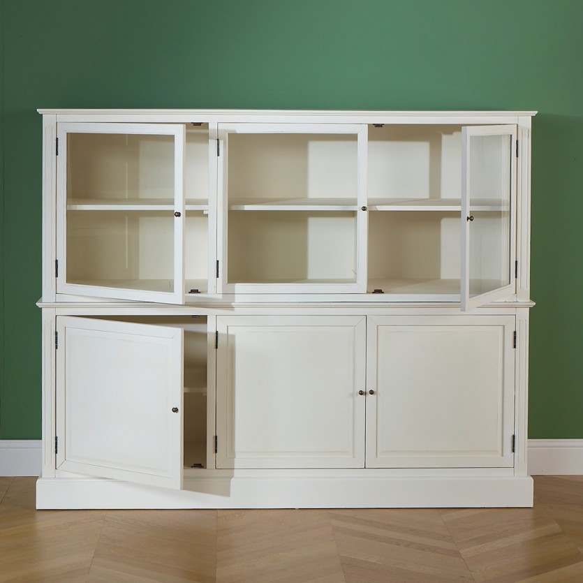 TOULOUSE - Modulaire houten buffetvitrine, 9 deuren
