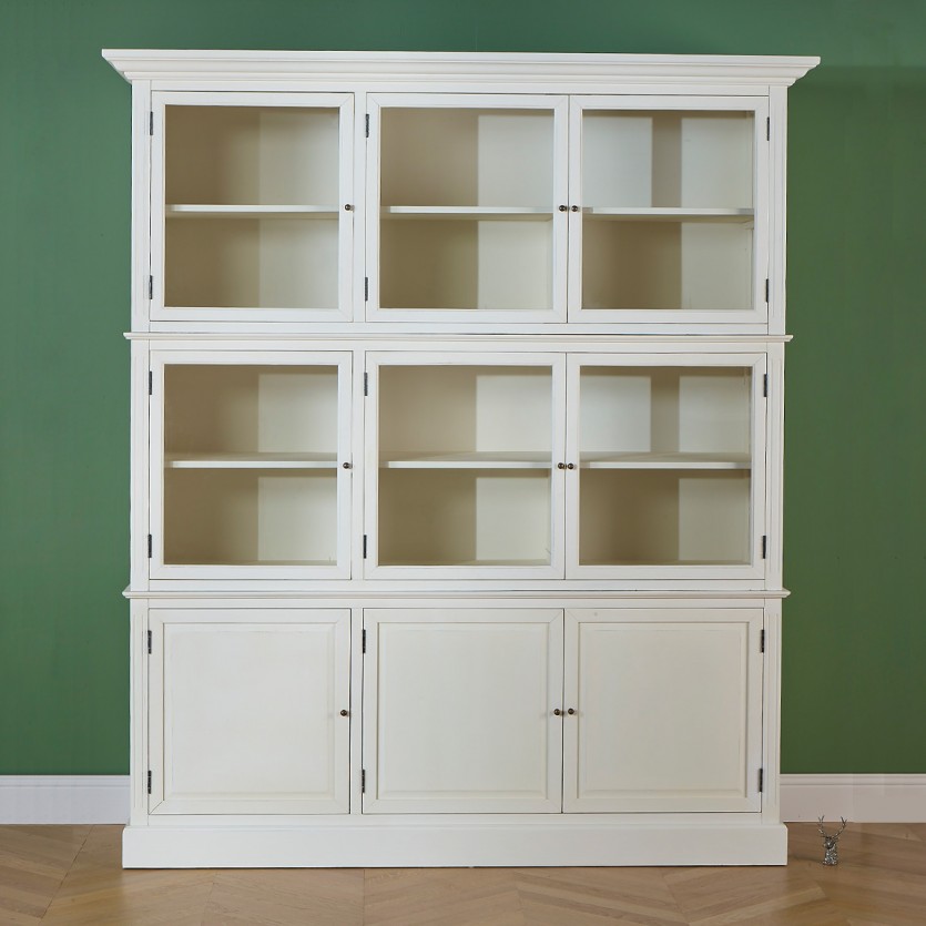 TOULOUSE - Modulaire houten buffetvitrine, 9 deuren
